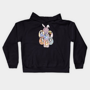 Bluey funny birthday Kids Hoodie